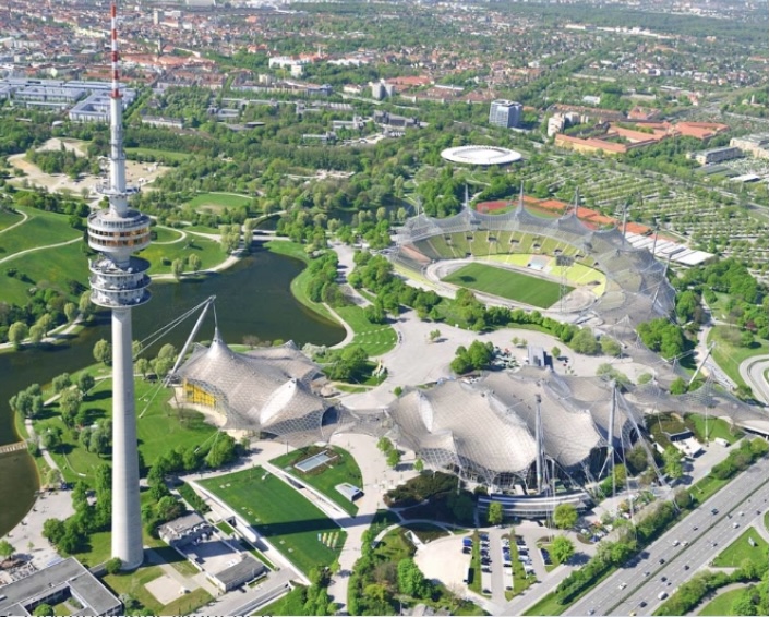 Olympiapark Luftbild